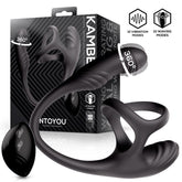 Kamber Plug Anal Vibracion y Waving 360º y Estimulador Testiculos