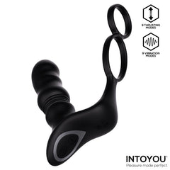 Womp Masajeador Prostatico con Vibracion Thrusting y Control Remoto