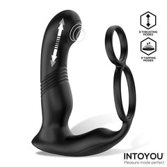 Astex Masajeador Prostatico con Thrusting y Tapping