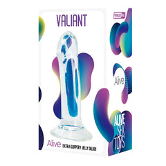 Valiant Dildo Jelly 16 cm Transparente