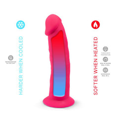 Dildo Dual Density Mod 2 75 Rosa