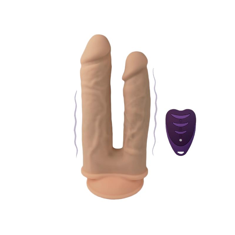 Dildo Doble Penetracion 2 Motores Control Remoto
