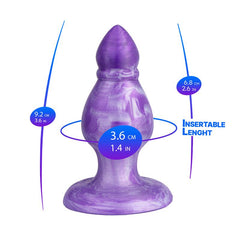 Queen Plug Anal Fantasy Silicona Liquida
