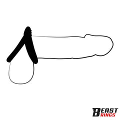 Anillo Doble para el Pene 37 45 mm