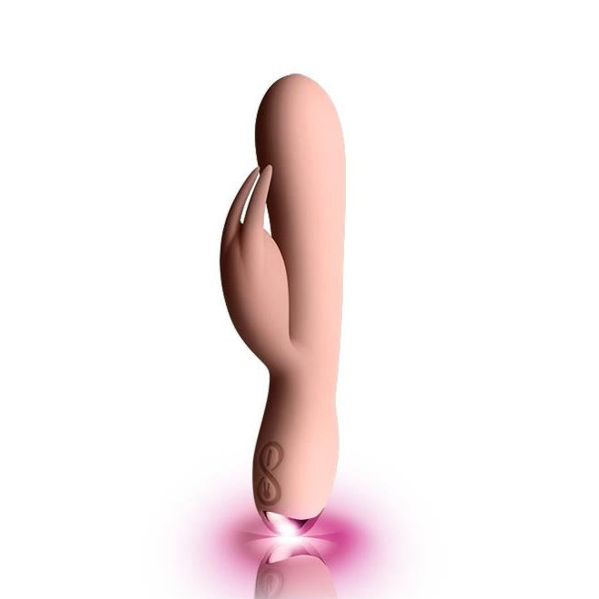 Flutter Rabbit Vibrador con Conejito 2 Motores Rosa