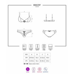 834 CST 6 Disfraz de Enfermera 3 Piezas