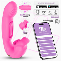 Bimby Vibrador con Mordisqueo y Lengua Doble Tapping con APP