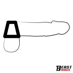 Multi Anillo para el Pene Silicona 47 mm