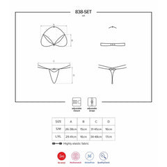 838 SET 3 Set 2 Piezas