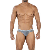 C4MSPX22 Calzoncillo Hybrid Cheeky Brief Mesh Grey