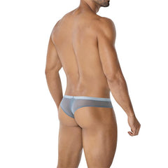 C4MSPX22 Calzoncillo Hybrid Cheeky Brief Mesh Grey