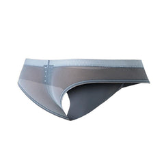 C4MSPX22 Calzoncillo Hybrid Cheeky Brief Mesh Grey