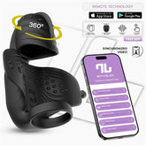 Zonte Masturbador con Rotacion y Vibracion con App