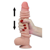 Dildo con Piel Retractil 9 Natural