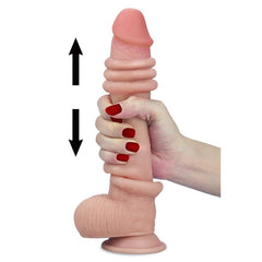 Dildo con Piel Retractil 9 Natural
