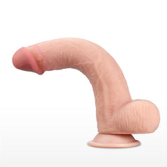 Dildo con Piel Retractil 9 Natural