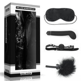 Kit Bondage Deluxe con Vibrador Negro