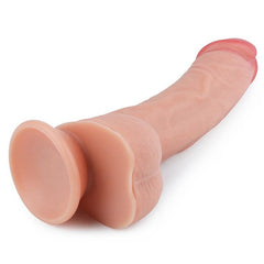 Dildo Nature 8 Silicona Liquida Natural