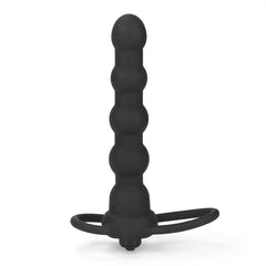 Plug Anal Double Prober con Vibracion Negro