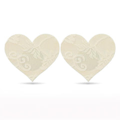 Pack Pezoneras Flor y Corazon Beige