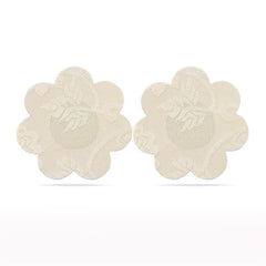 Pack Pezoneras Flor y Corazon Beige