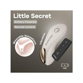Little Secret Estimulador de Braguita Battery Series Warm Grey