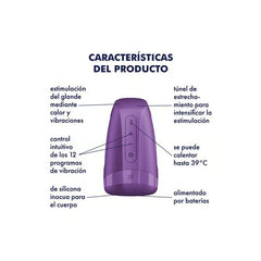 Men Heat Vibration Battery Series Dark Berry