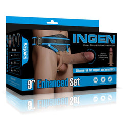 Ingen Arnes Ajustable con Dildo Hueco 9 Enhanced Set L XL 2XL
