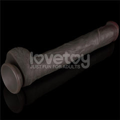 Dildo Dual Layered Articulable XXL 145