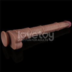 Dildo Dual Layered Articulable XXL 16