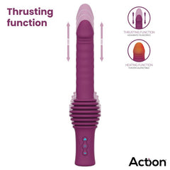 Roxer Sex Machine con Vibracion Thrusting Efecto Calor y Control Remoto