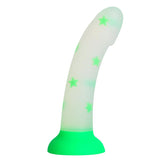 Dildo que Brilla en la Oscuridad Confetti Star 17 cm