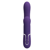 Mariana Vibrador 4 en 1 Silicona Morado