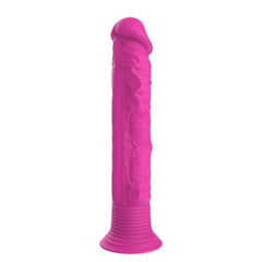 Dildo Realista con Vibracion Silicona Rosa