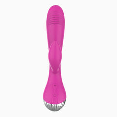 Vibrador 10 Funciones USB Rosa