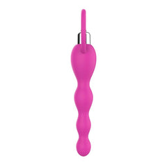 Cadena Anal con Vibracion Rosa