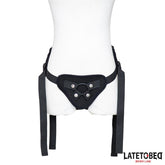 Arnes Strap On Encaje con Anillo Silicona Ajustable