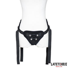 Arnes Strap On Encaje con Anillo Silicona Ajustable