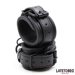 Esposas Neopreno Ajustables Negro