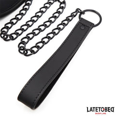 Set Collar y Correa Neopreno Negro