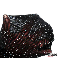 Mascara Rejilla con Brillantes y Lazo Ajustable