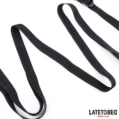 Restricciones de Cama Negro Ajustable