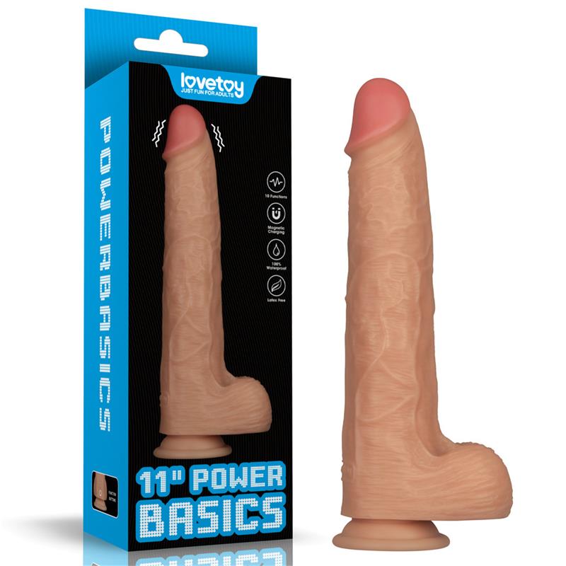 Power Basics Dildo con Vibracion 11