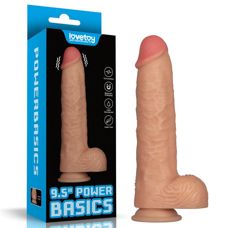 Power Basics Dildo con Vibracion 95
