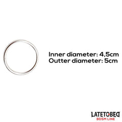 Anillo de Metal Diam int 4 cm Diam ext 48 cm