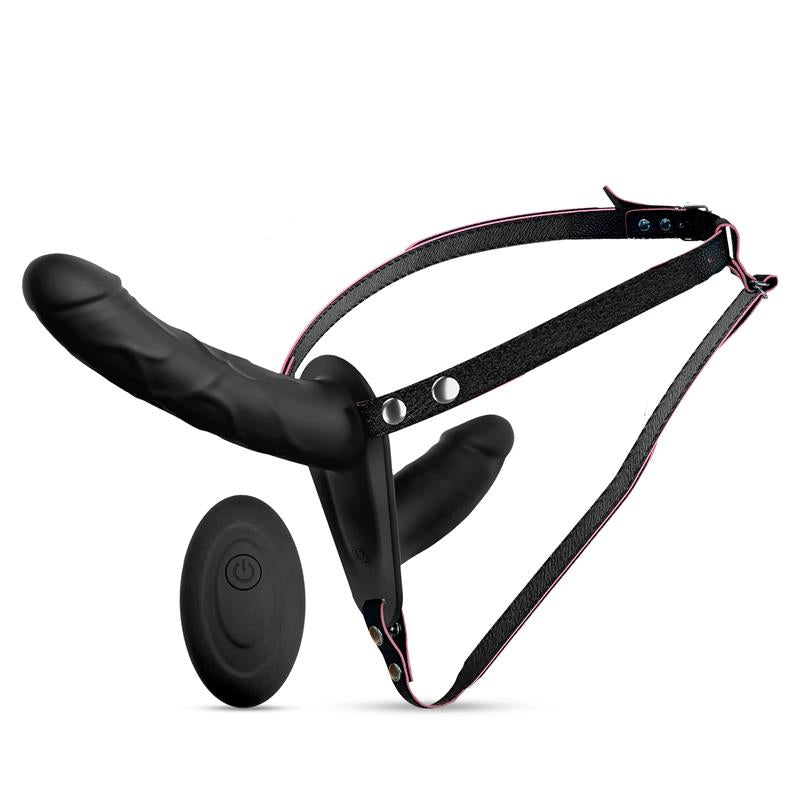 Jordan Arnes Dildo Doble con Vibracion y Control Remoto