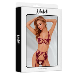 Amber Set de 3 Piezas Rojo