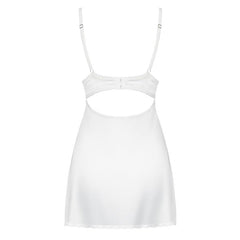 871 CHE 2 Chemise y Tanga Color Blanco