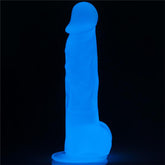 Dildo 85 Lumino Luz Azul