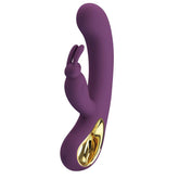 Liam Vibrador Punto G Silicona con APP Morado